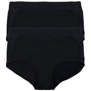 Underworks Women's Microfibre Smooth Lines Full Brief 2 Pack