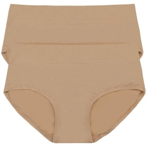 Underworks Women's Smoothlines Hi-Cut Briefs