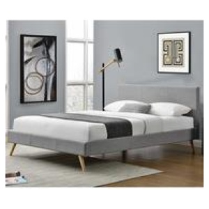 Viella Double Bed Frame Grey