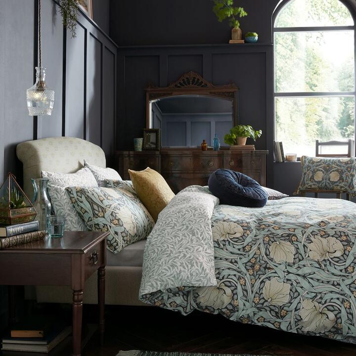 William Morris At Home Pimpernel Cotton Quilt Cover Set