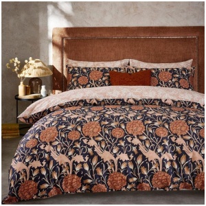 William Morris At Home Wild Tulip Cotton Percale Quilt Cover Set